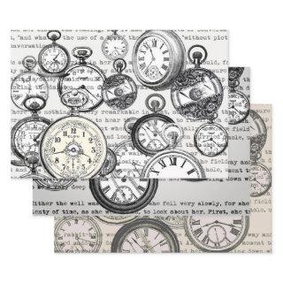 Victorian Pocket Watch Alice in Wonderland  Sheets