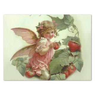 Victorian “Strawberry Fairy”   Tissue Paper