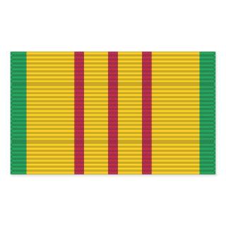Vietnam Service Medal ribbon Rectangular Sticker