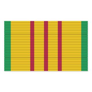 Vietnam Service Medal ribbon Rectangular Sticker