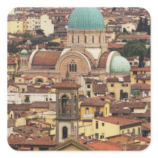 View of Florence, Italy from Piazza Square Sticker