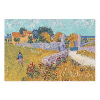 Vincent van Gogh - Farmhouse in Provence  Sheets