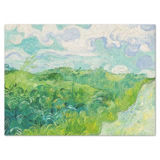 Vincent van Gogh - Green Wheat Field, Auvers Tissue Paper