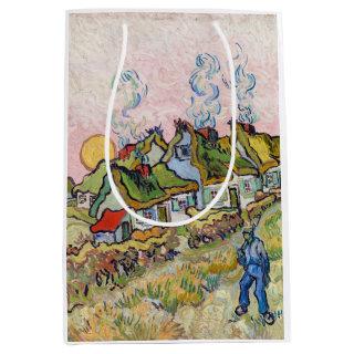 Vincent van Gogh - Houses and Figure Medium Gift Bag