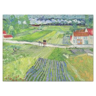 Vincent van Gogh - Landscape with Carriage & Train Tissue Paper