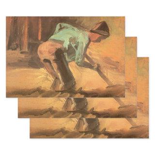 Vincent van Gogh - Man Stooping w Stick or Spade  Sheets