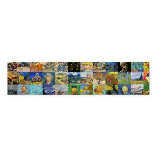 Vincent van Gogh - Masterpieces Mosaic Patchwork Napkin Bands