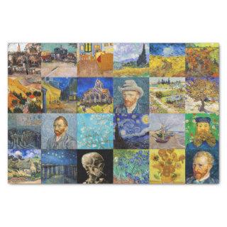 Vincent van Gogh - Masterpieces Mosaic Patchwork Tissue Paper