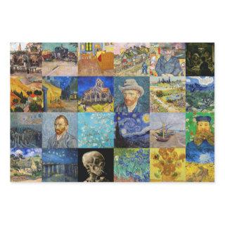 Vincent van Gogh - Masterpieces Mosaic Patchwork  Sheets