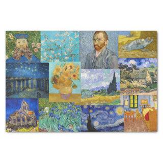 Vincent Van Gogh - Masterpieces Patchwork Tissue Paper