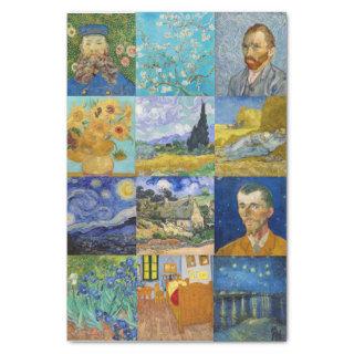 Vincent Van Gogh - Masterpieces Patchwork Tissue Paper