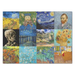 Vincent Van Gogh - Masterpieces Patchwork Tissue Paper