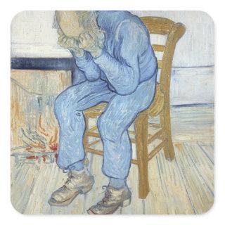 Vincent van Gogh | Old Man in Sorrow  Square Sticker