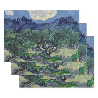 Vincent van Gogh - Olive Trees, Alpilles Mountains  Sheets
