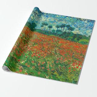 Vincent Van Gogh Poppy Field Fine Art