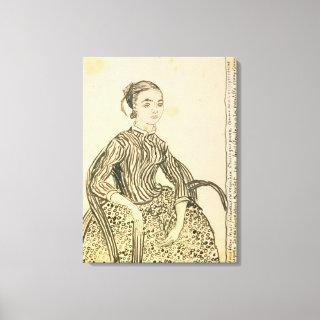 Vincent van Gogh | Portrait of a Young Girl, 1888 Canvas Print