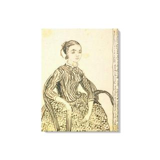 Vincent van Gogh | Portrait of a Young Girl, 1888 Canvas Print