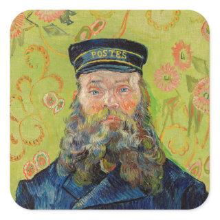 Vincent Van Gogh - Postman Joseph Roulin Square Sticker