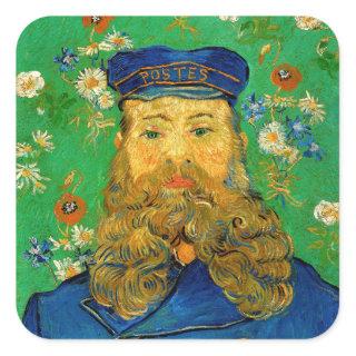 Vincent Van Gogh - Postman Joseph Roulin Square Sticker