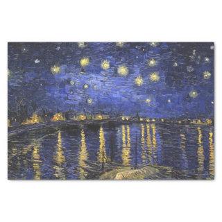 Vincent Van Gogh Starry Night Over The Rhone Tissue Paper