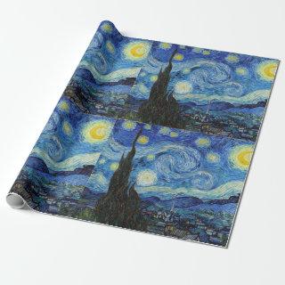 Vincent Van Gogh Starry Night Vintage Fine Art