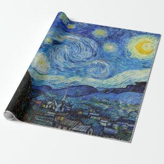 Vincent Van Gogh Starry Night Vintage Fine Art