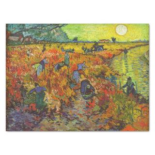 Vincent van Gogh - The Red Vineyard Tissue Paper