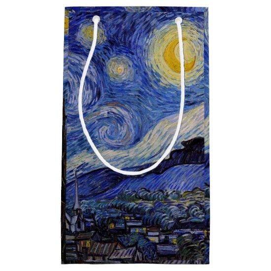 Vincent Van Gogh - The Starry night Small Gift Bag