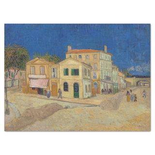 Vincent van Gogh - The Yellow House / The Street Tissue Paper