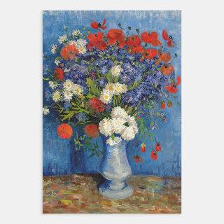 Vincent van Gogh - Vase with Cornflowers & Poppies  Sheets