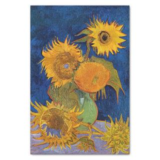 Vincent van Gogh - Vase with Five Sunflowers Tissue Paper