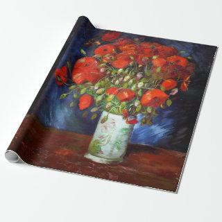 Vincent Van Gogh Vase with Red Poppies Fine Art