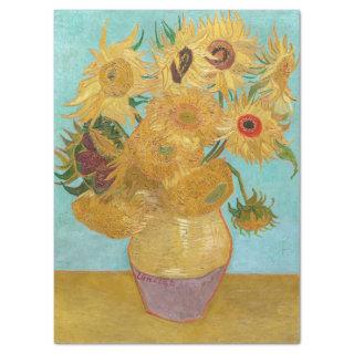 Vincent Van Gogh - Vase with Twelve Sunflowers Tissue Paper