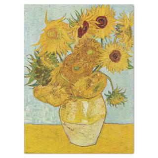 Vincent Van Gogh - Vase with Twelve Sunflowers Tissue Paper
