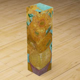 Vincent Van Gogh - Vase with Twelve Sunflowers Wine Box