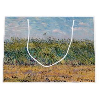 Vincent van Gogh - Wheat Field with a Lark Large Gift Bag