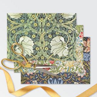 Vines, Birds, Pimpernel William Morris Patterns  Sheets