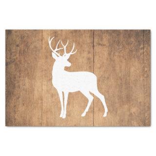 Vintaga Beauty Wood & Deer  Tissue Paper