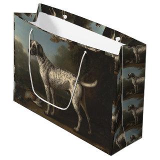 Vintage A Grey Spotted Hound John Wootton Large Gift Bag
