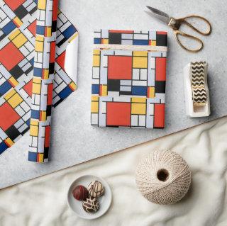 Vintage Abstract Composition by Piet Mondrian