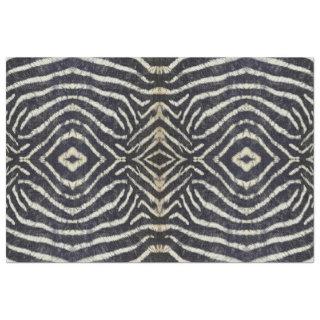 Vintage African Zebra Stripe Pattern Decoupage Art Tissue Paper
