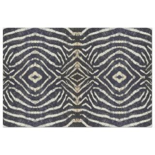 Vintage African Zebra Stripe Pattern Decoupage Art Tissue Paper