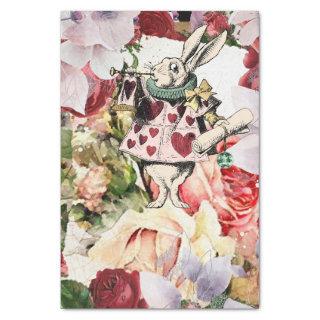 Vintage Alice in Wonderland Decoupage Tissue Paper
