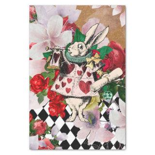 Vintage Alice in Wonderland Decoupage Tissue Paper