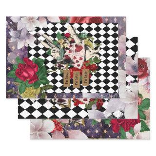 Vintage Alice in Wonderland Decoupage  Sheets