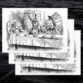 Vintage Alice in Wonderland, Tea Party Scene  Sheets