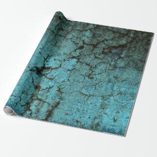 Vintage Antique Teal Green Texture Grunge