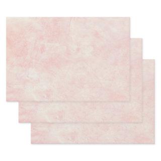 Vintage Antique Textured Blush Pink Decoupage  Sheets