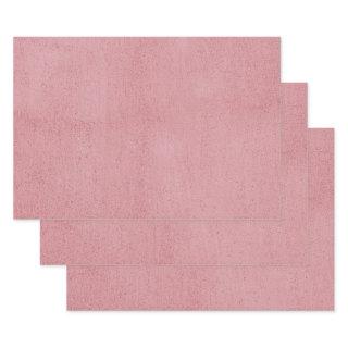 Vintage Antique Textured Blush Pink Pale Decoupage  Sheets
