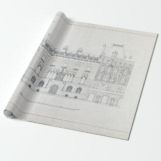 Vintage Architectural Drawings of Hallwyl House
